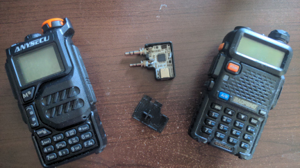 AIOC with Baofeng UV-5R and Quangsheng UV-K5
